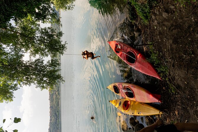 Castel Gandolfo Lake Kayak and Swim Tour - Stop 1 on Lake Albano: paddling with calm-water confidence