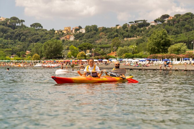Castel Gandolfo Lake Kayak and Swim Tour - Stop 2: the Lago di Albano circuit, Le Macine, and lakeshore history