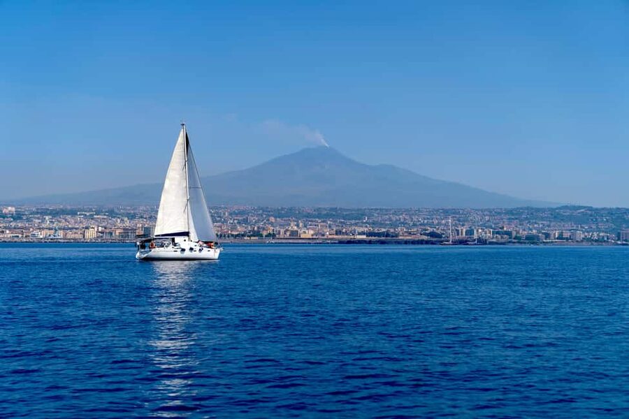 Catania: Cyclops Coast Cruise with Appetizer & Snorkeling - Aci Trezza aperitivo: the best kind of break between swims