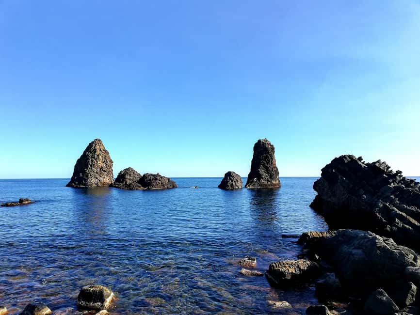 Catania: Cyclops Coast Cruise with Appetizer & Snorkeling - Price value: why $70 can feel fair for what you get