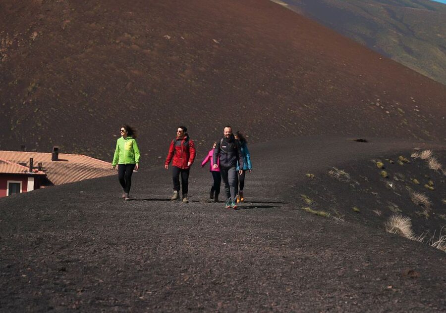 Catania: Etna Nature Tour with Hiking, Cave Visit, & Tasting - Going higher: trekking versus cable car and jeep bus (extra cost)