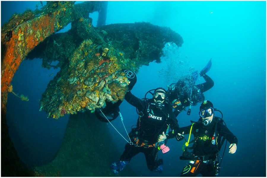 Catania: Gulf Scuba Diving Tour with Marine Biologist - The Cyclopean Isles run: boat time, aperitif, and marine life watching