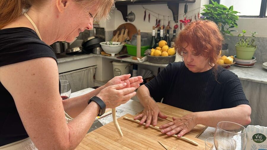Catania: Pistachio Ravioli, Pasta Home Cooking Class w/ Wine - Bronte Pistachios and the Sicilian Flavor Logic You Taste