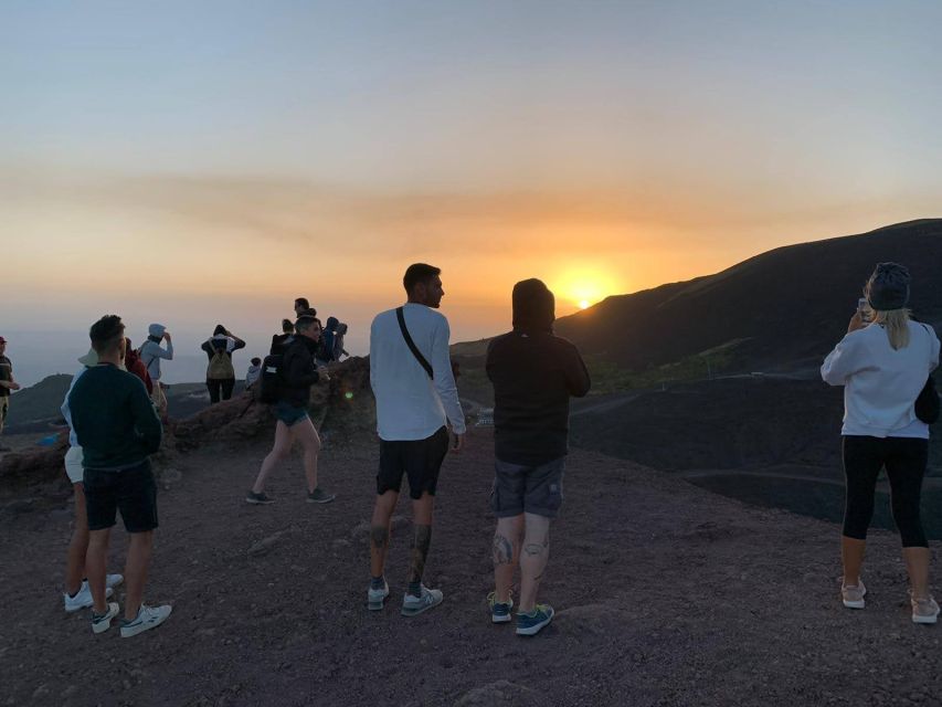 Catania: Sunset Jeep Tour of Mount Etna and Lava Flow Caves - Zafferana Etnea tastings: wine, food, and a quick market hit