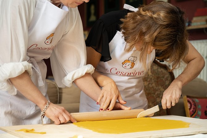 Cesarine: Small group Pasta and Tiramisu class in Bologna - Two pasta dishes in one evening: shapes, sauce, and timing