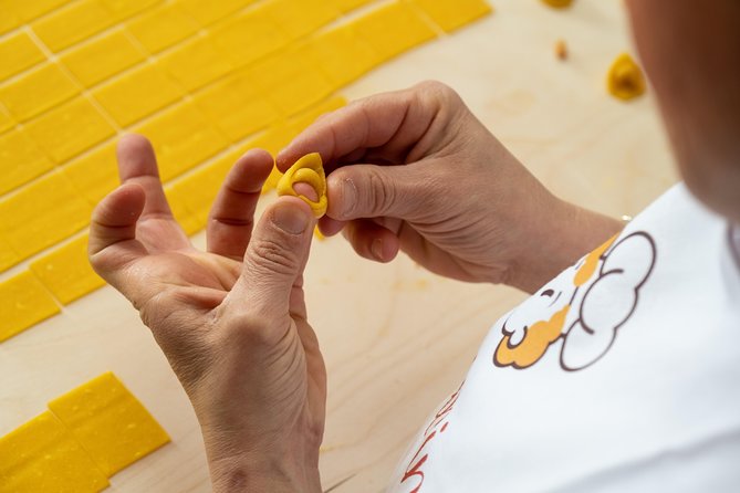 Cesarine: Small group Pasta and Tiramisu class in Bologna - What you eat at the table, and what you take home