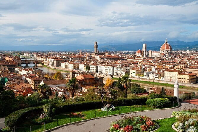 City Sightseeing Florence Hop-On Hop-Off Bus Tour - Weather, Earphones, and Comfort on an Open-Top Ride