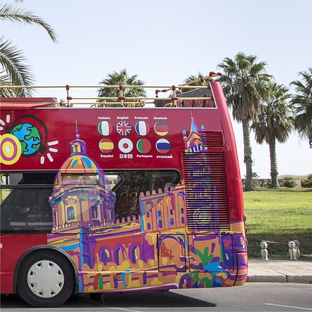 City Sightseeing Palermo Hop-On Hop-Off Bus Tour - Route B Stops: English Garden, Villa Malfitano, Zisa, and Mercato del Capo