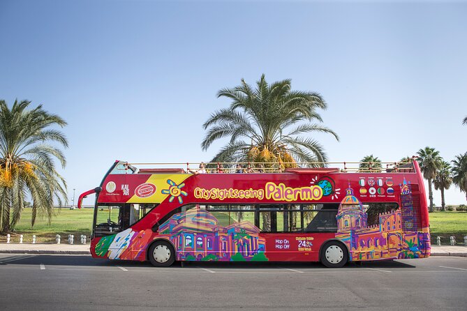 City Sightseeing Palermo Hop-On Hop-Off Bus Tour - Audio Commentary, Earphones, and the Sightseeing Experience App