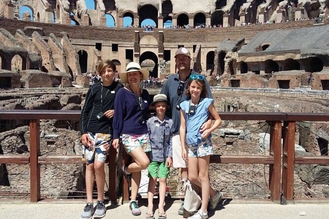 Colosseum & Ancient Rome with Arena Floor Option I Max 6 People - Practical checklist: ID, mobile tickets, and the name-matching rule