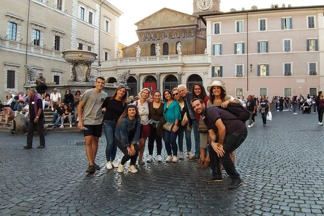 Colosseum and Roman forum. - Campidoglio Hill wandering: statues, buildings, and real perspective
