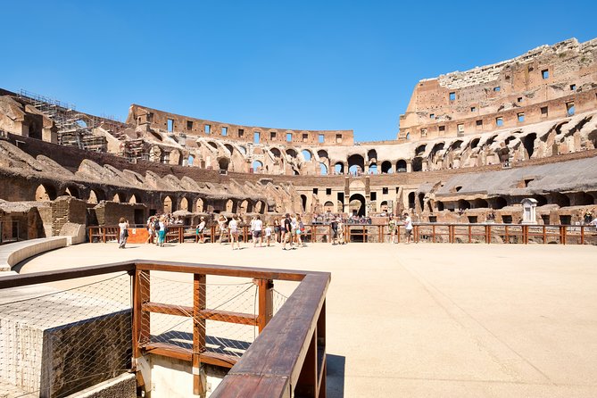 Colosseum Arena Floor, Roman Forum and Palatine Hill Guided Tour - Key highlights you will feel fast