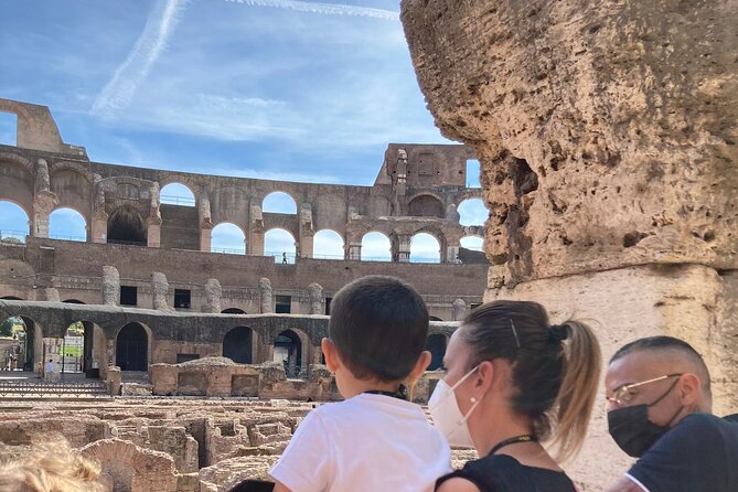 Colosseum Game for Kids and Families - Where You Start: Arch of Constantine meeting point