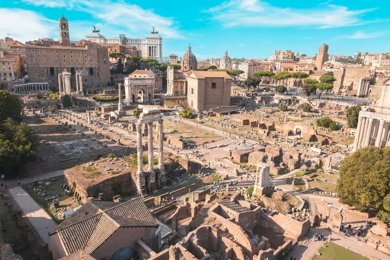 Colosseum, Roman Forum & Palatine Hill Entry and Audioguide - Roman Forum walkthrough: self-paced ruins in the city’s former center