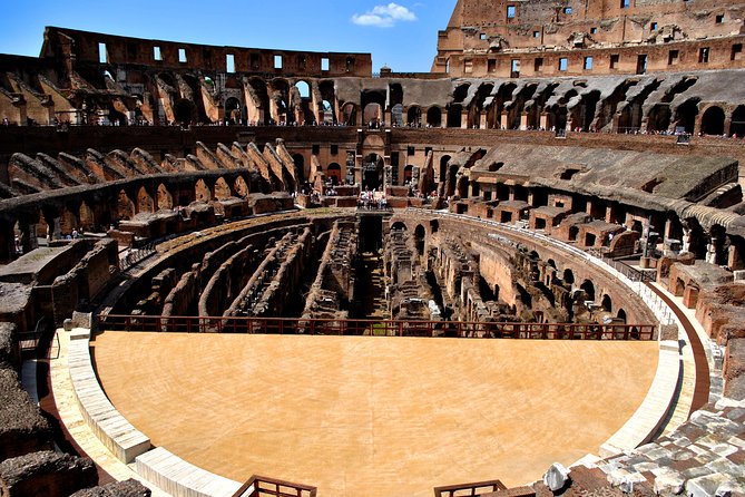Colosseum Underground & Ancient Rome Guided Tour - Inside the Colosseum arena floor: the best views and the guide’s pacing