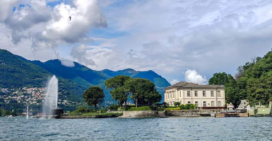 Como: Lake Como Shared Boat Tour - Como city on the water: cathedral dome, Tempio Voltiano, and Villa Olmo