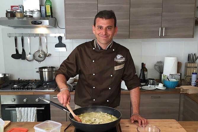 Cook With Us in Rome: A Hands-On Cooking Experience 09:20AM class - The Meal Itself: Prosecco, Wine, and a Real Group Table