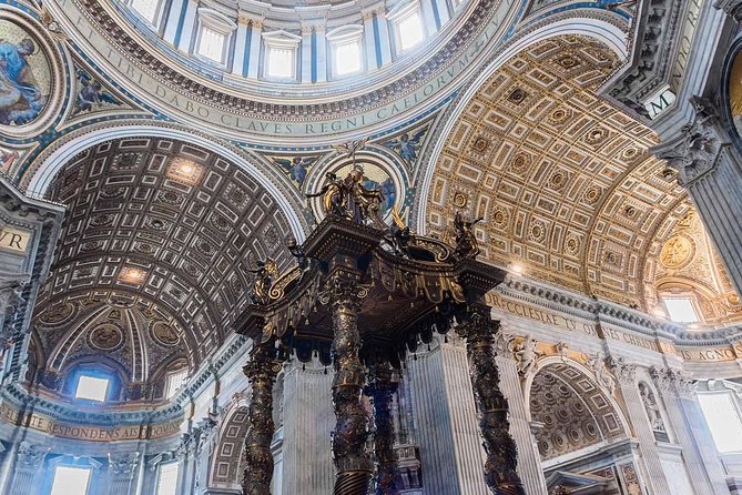 Early Vatican Museums & Sistine Chapel Small Group Tour - St Peter’s Basilica after the tour, with an escorted entrance