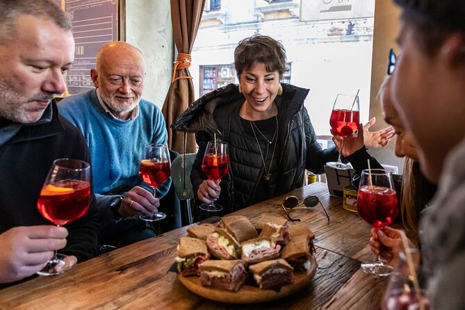 Eating Venice Food & Drinks Tour - Calle San Felice Aperitivo: DOCG Prosecco and Shrimp in Saor