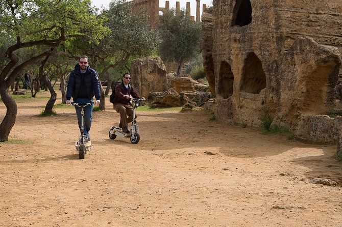 Electric scooter tour inside the Valley of the Temples Agrigento - Guides, English commentary, and how much you really learn