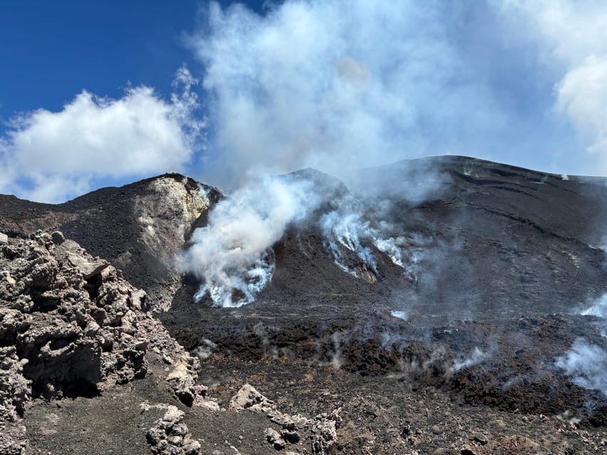 Etna excursion to 3000 mt. with cable-car and jeep 4x4 - August 2025 lava-flow areas and the lava tunnel walk
