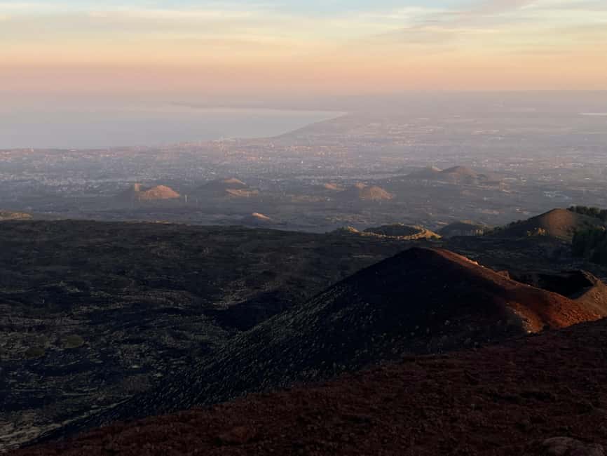 ETNA SUNSET: GUIDED TOUR OF ETNA WITH PICKUP FROM CATANIA - Grotta dei Tre Livelli Cave: Helmets, Torches, and Real Darkness