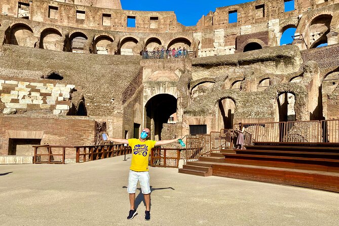 Expert Guided Tour of Colosseum Arena OR Underground, and Forum - From the Colosseum to the Forum: The Empire’s Daily Power Walk