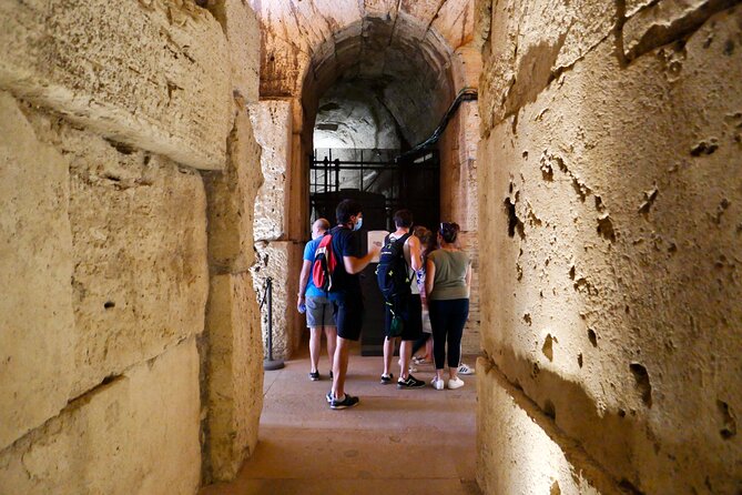 Expert Guided Tour of Colosseum Arena OR Underground, and Forum - The Guide Makes or Breaks It, and This One Gets High Marks
