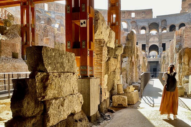 Expert Guided Tour of Colosseum Arena OR Underground, and Forum - Walking Reality Check: Comfort Shoes, Plan for Steps, and Move With the Group