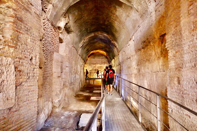 Expert Guided Tour of Colosseum Arena OR Underground, and Forum - Entering the Colosseum: Restricted Areas and How the Place Actually Worked
