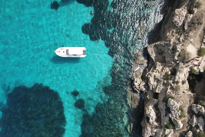 Favignana and Levanzo, Egadi islands tour by boat from Trapani - Your Swim-Stop Route: Cala Azzurra, Bue Marino, and Cala Rossa