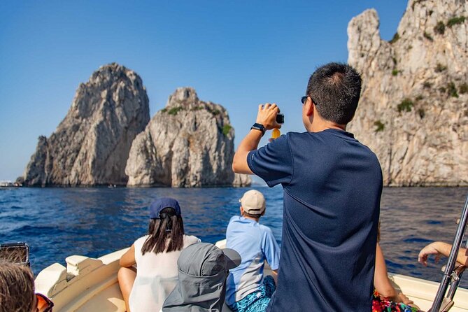 Fishing and Tourism in Capri - Reaching Capri: Stay Aboard for Fishing or Do Capri on Foot