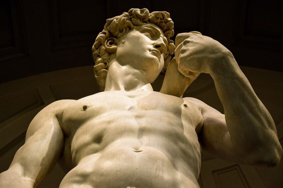 Florence: Accademia and Uffizi Combo Priority Entry Tickets - Accademia Gallery: planning for Michelangelo’s David and the stairs