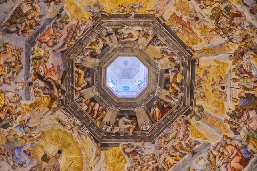 Florence: Cathedral, Dome and Terraces Guided Tour - Inside the Florence Cathedral: marble geometry, famous art, and the clock you can’t unsee