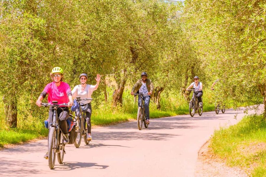 Florence: Chianti E-Bike Tour with Lunch & Two Wine Tastings - Back into Florence, the second tasting at CiaoFoodies Hub