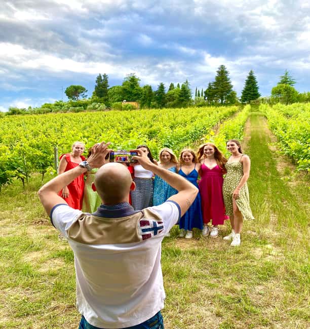 Florence: Countryside Tour with Wine Tasting & Pasta Class - The farm walk: vineyards, olive trees, botanical garden, and animals