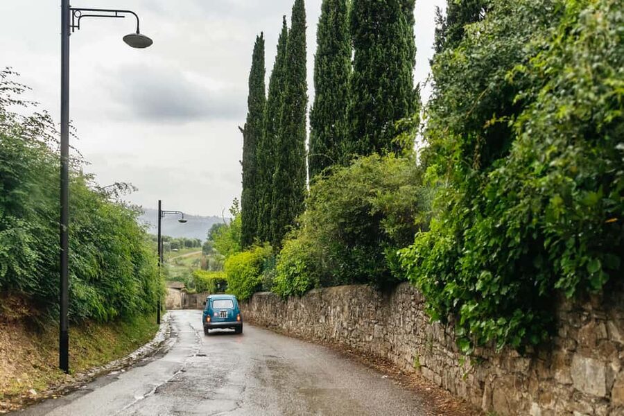 Florence: Countryside Vintage Fiat 500 Driving Tour - Getting Back Into Florence: The Scenic Route Home