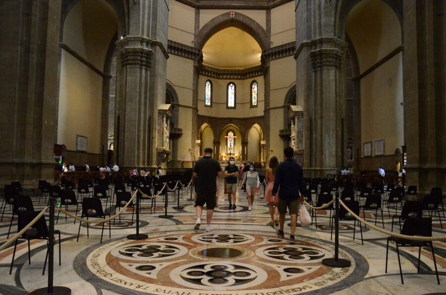 Florence: Duomo Complex Tour with Giotto Tower Ticket - Baptistery dome mosaics and the Santa Reparata Crypt: plan for extra depth