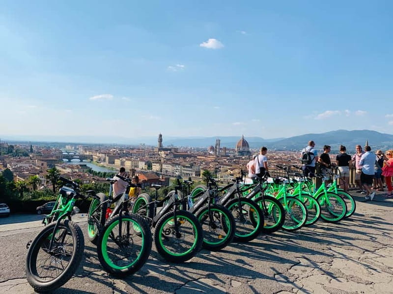 Florence: E-Bike Tour with Michelangelo Square - Two Hours, One Goal: Getting Up to Piazzale Michelangelo
