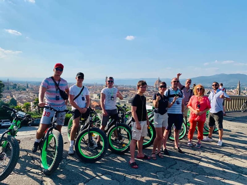 Florence: E-Bike Tour with Michelangelo Square - Medici Palace Connections You Can Picture While You Ride