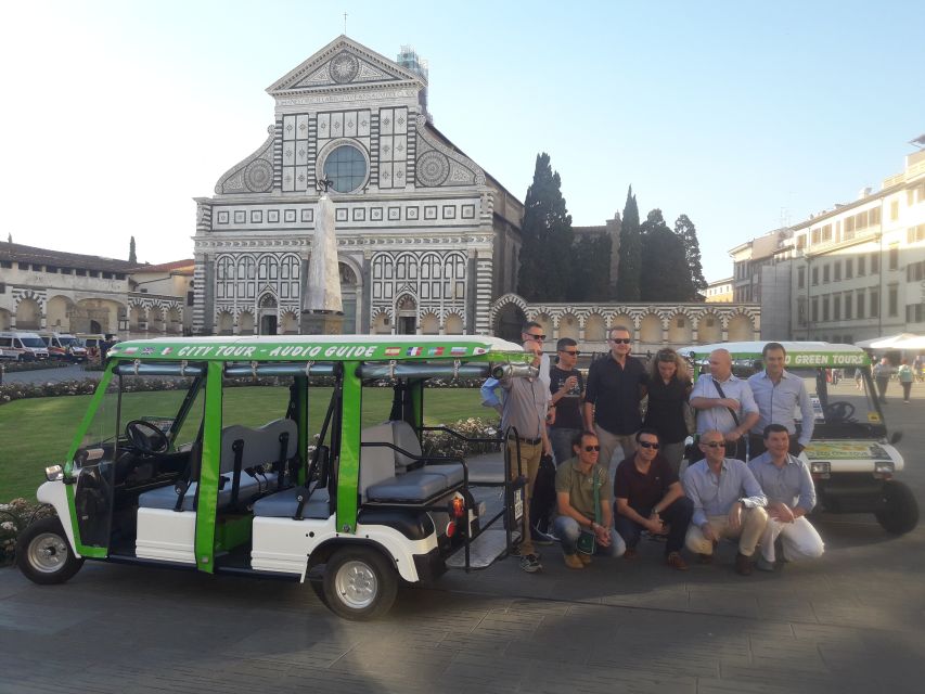 Florence: Eco-Friendly Golf Cart City Tour with Audio Guide - Santa Croce and the Dome zone, what to watch for as you roll by