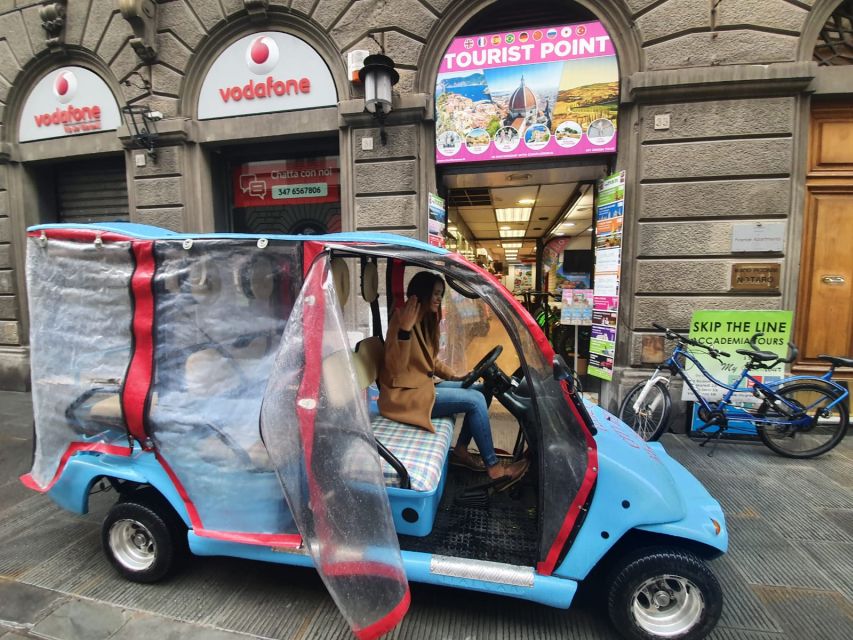 Florence: Eco-Friendly Panoramic Tour in Electric Golf Cart - Republic Square, the birth story, and the “city timeline” feeling