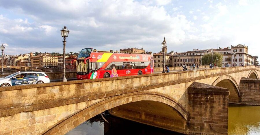 Florence: Hop-on Hop-off Bus Tour: 24, 48 or 72-Hour Ticket - Line B (Red Route) to Fiesole: The Countryside Contrast