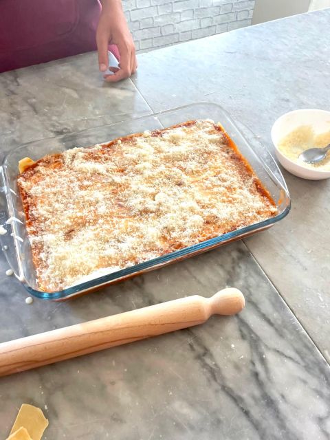Florence: Lasagna and Spaghetti-Making Class - What You Take Home: Recipe Booklet in English