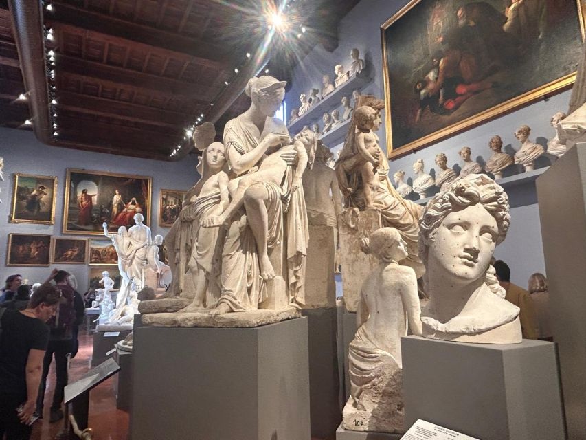 Florence: Michelangelo's David Entrance Ticket and Audio App - Gipsoteca and Medici treasures: plaster models and Stradivarius
