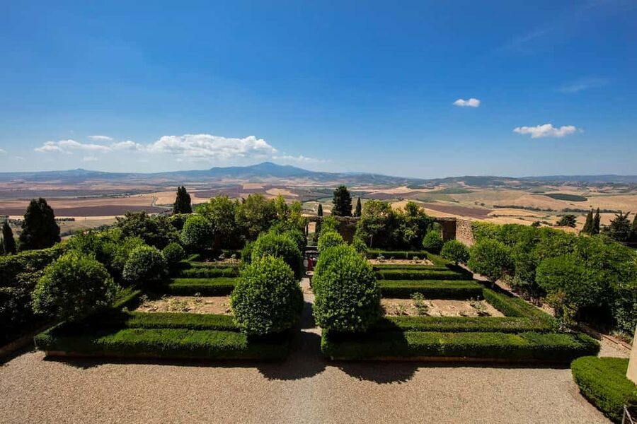 Florence: Orcia Valley, Montalcino, Pienza with Lunch & Wine - Sant’Antimo Abbey: The Quiet Stop With Wheat Fields and Olive Trees
