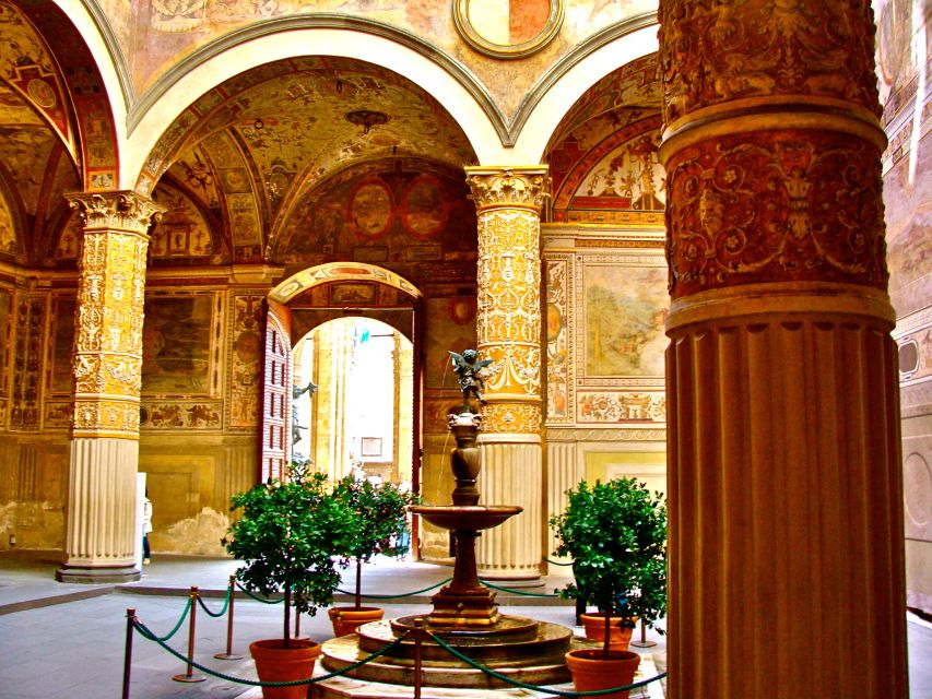 Florence: Palazzo Vecchio Guided Tour - Second-floor stops: Apartments of the Elements and Eleonora of Toledo