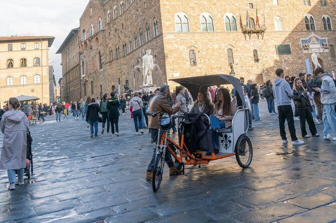 Florence Private Transportation in Rickshaw - Key things to know before you ride