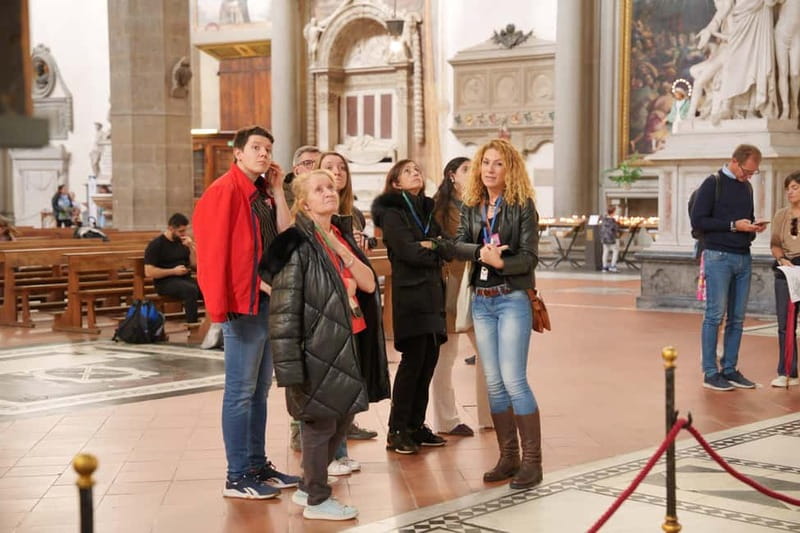 Florence: Santa Croce Church Tour with Entry Ticket - Exterior Polychrome Marble, Then the Bell Tower, Crypt, and Chapels