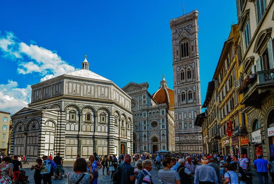 Florence: Santa Maria del Fiore Duomo Tour - Porta del Paradiso: reading the façade like a local